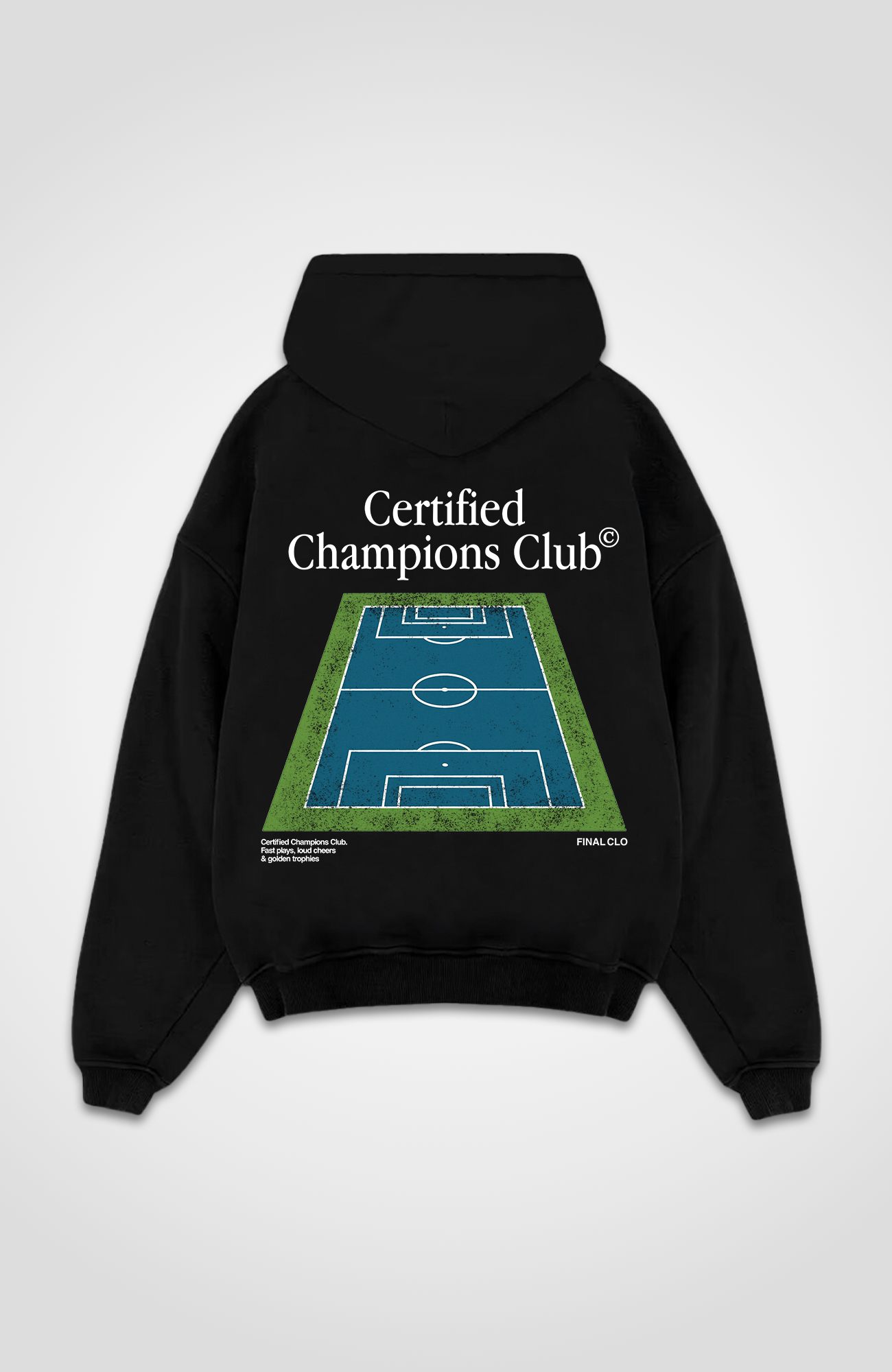 CHAMPIONS CLUB OVERSIZED HOODIE