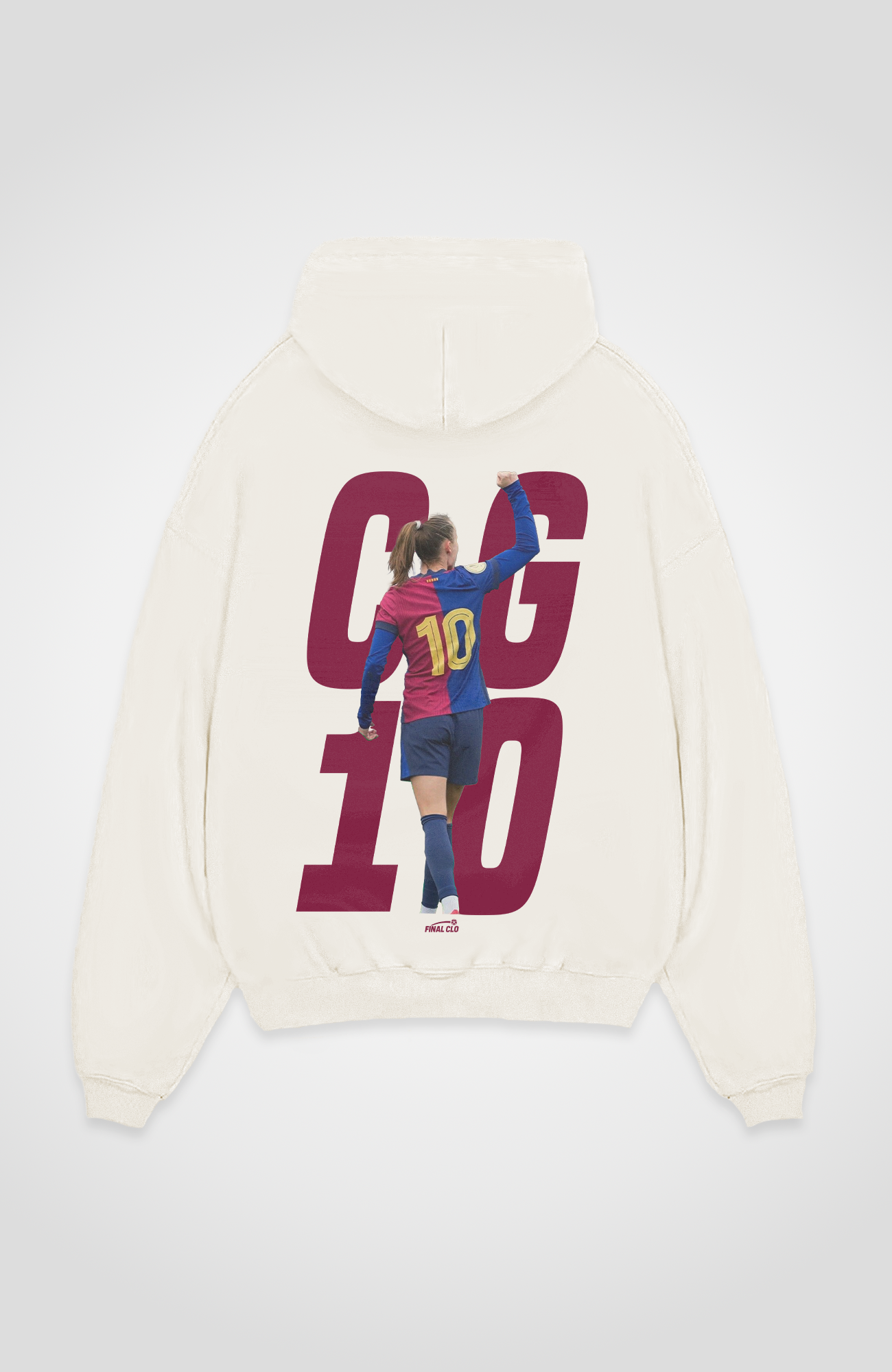 CG 10 FOOTBALL MERCH OVERSIZED HOODIE