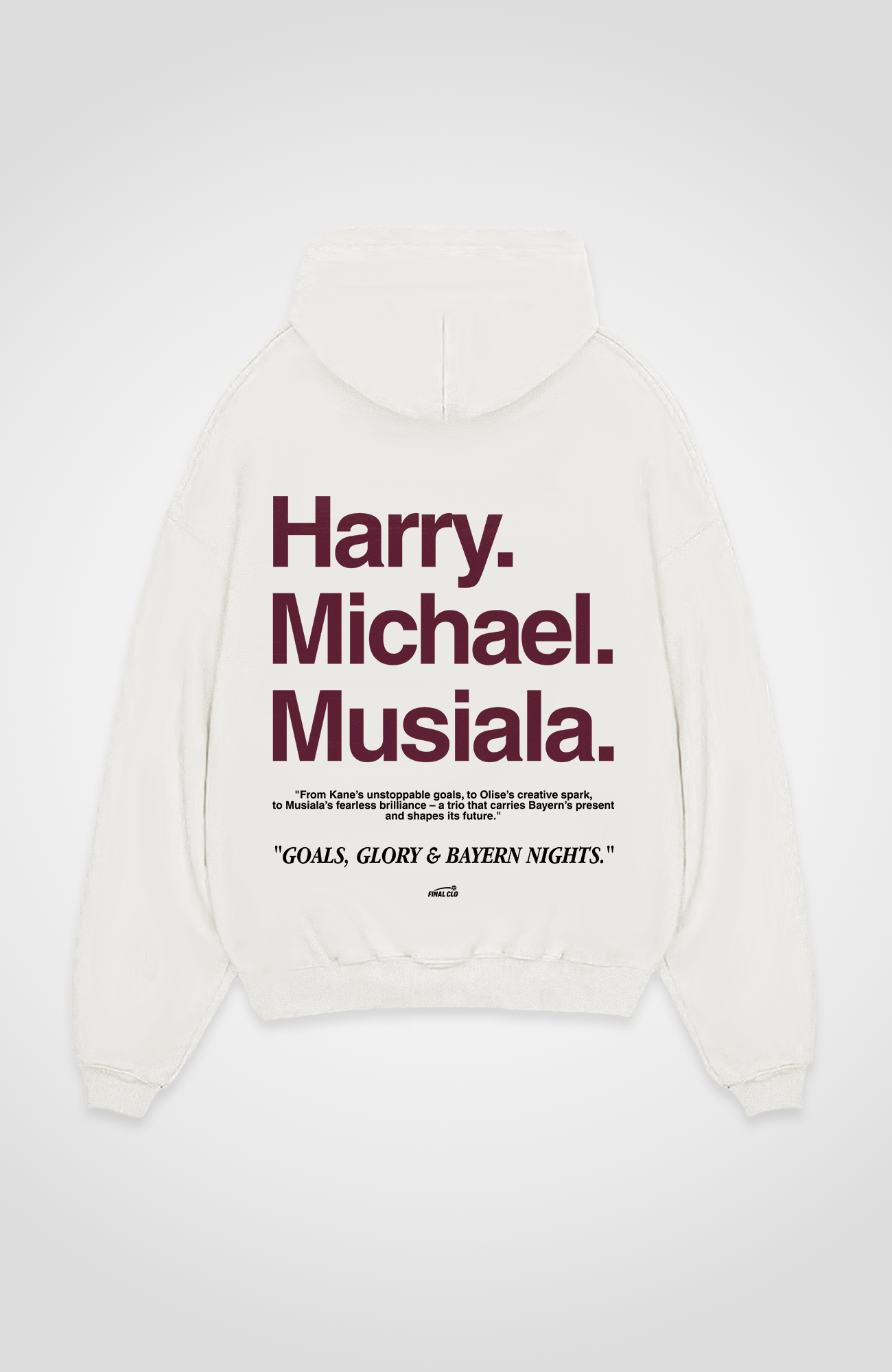 HARRY MICHAEL MUSIALA OVERSIZED HOODIE