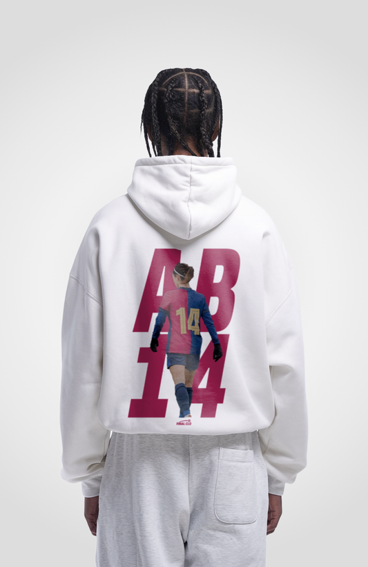 AB 14 FOOTBALL MERCH OVERSIZED HOODIE