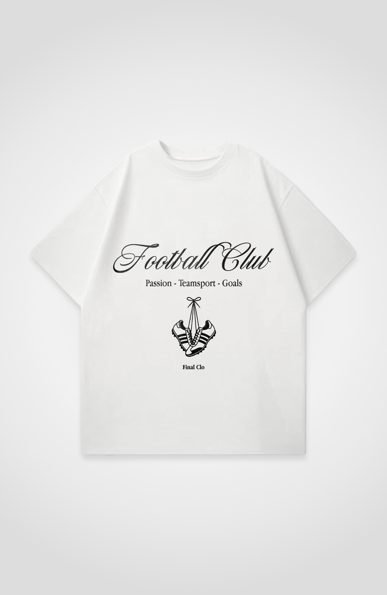 FOOTBALL CLUB OVERSIZED SHIRT