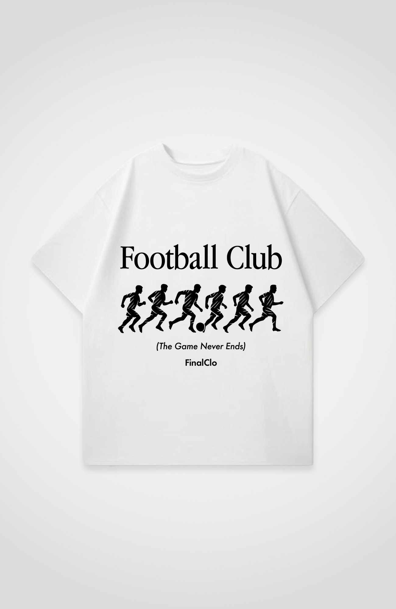 FOOTBALL CLUB OVERSIZED SHIRT