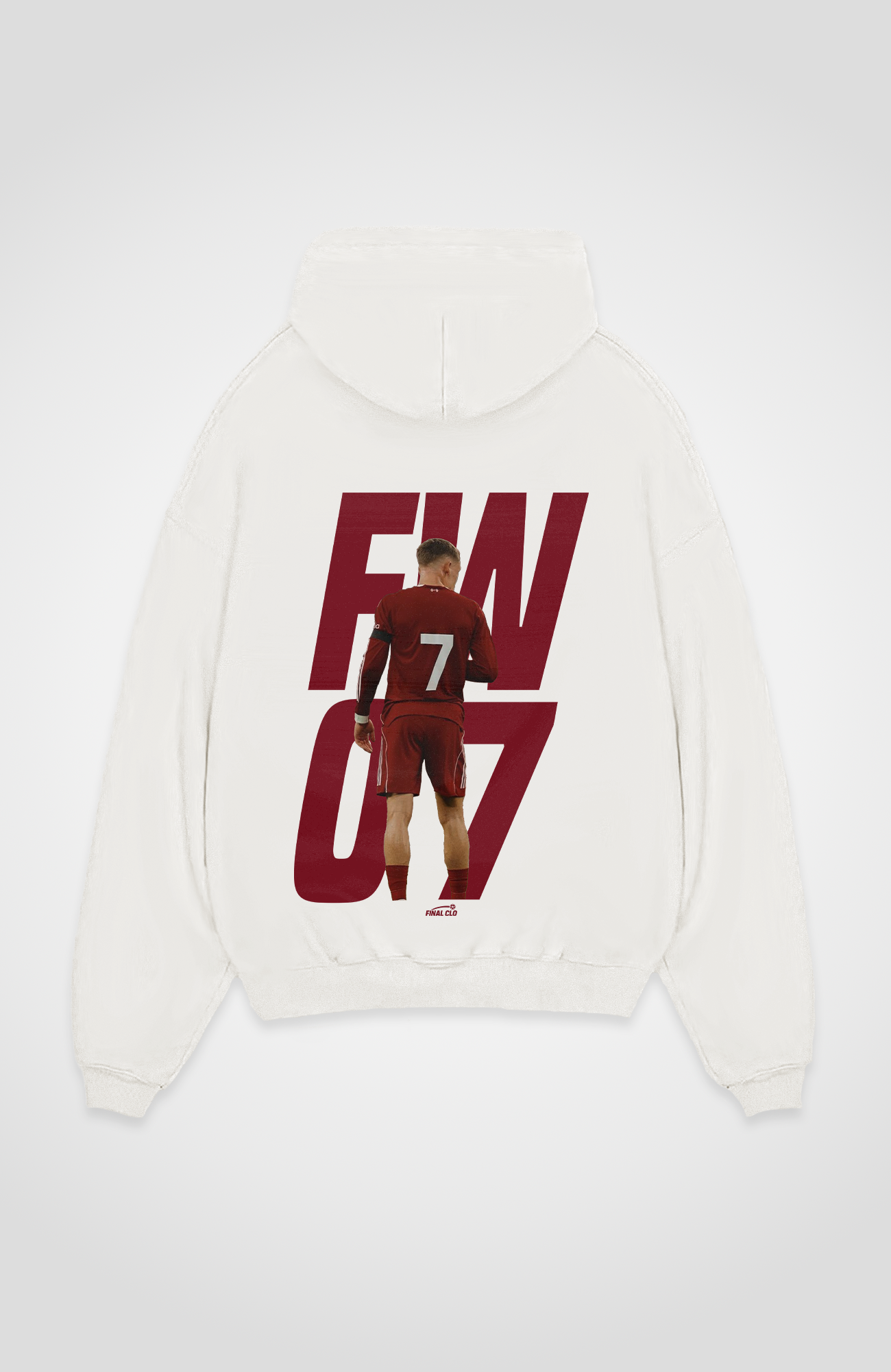 FW 07 FOOTBALL MERCH OVERSIZED HOODIE
