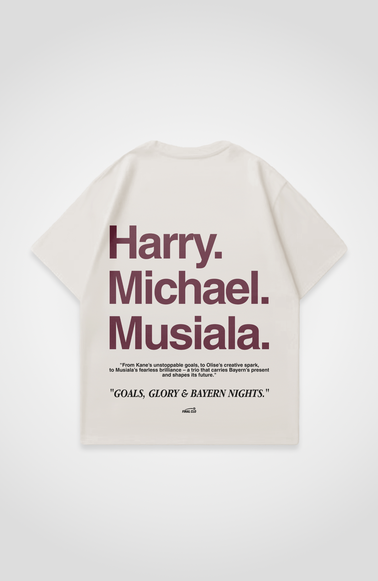 HARRY MICHAEL MUSIALA OVERSIZED SHIRT