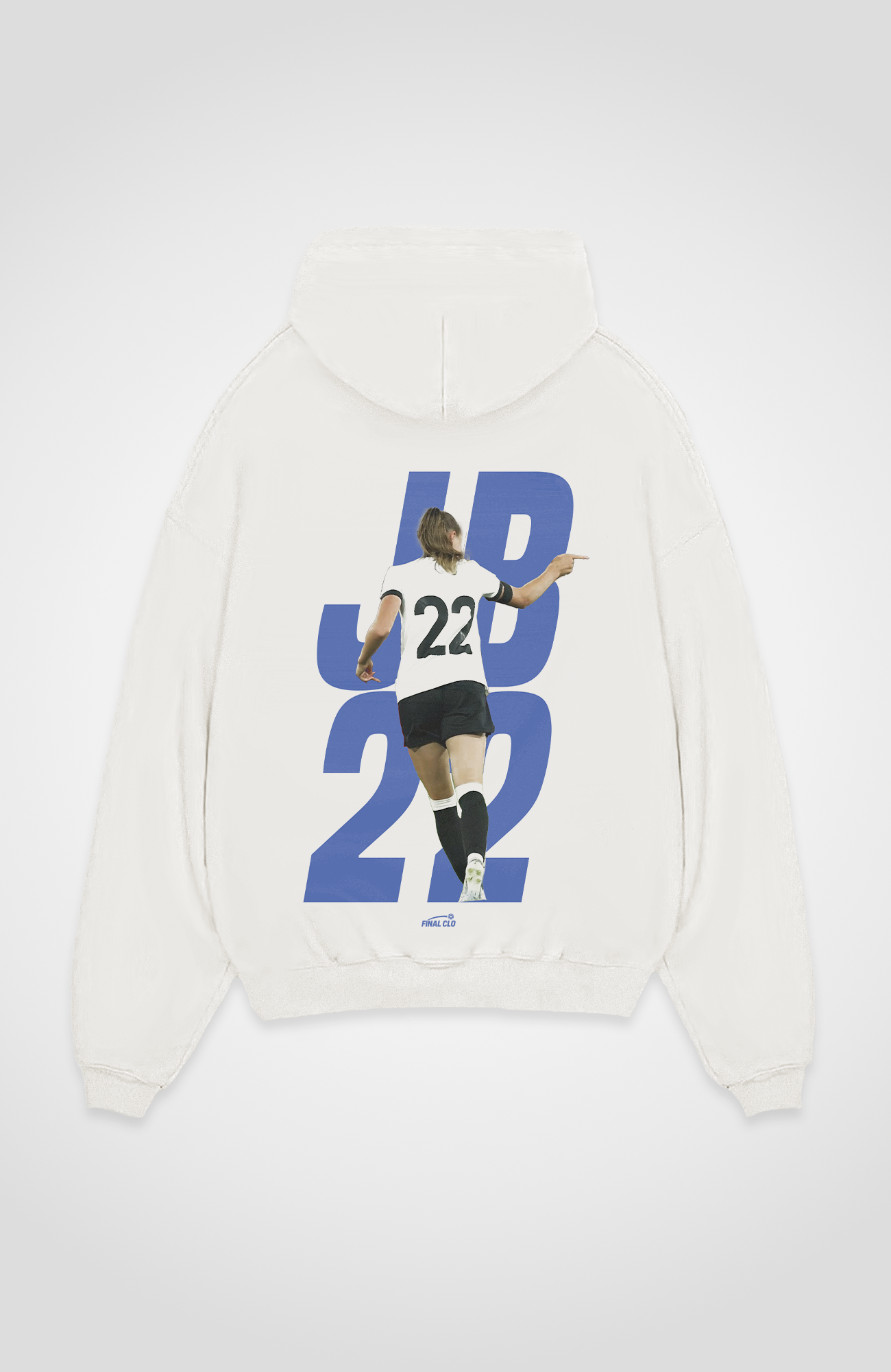 JB 22 FUSSBALL MERCH OVERSIZED HOODIE