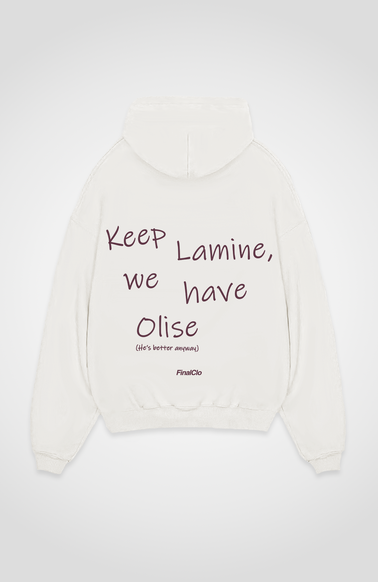 KEEP LAMINE, WE HAVE OLISE OVERSIZED HOODIE