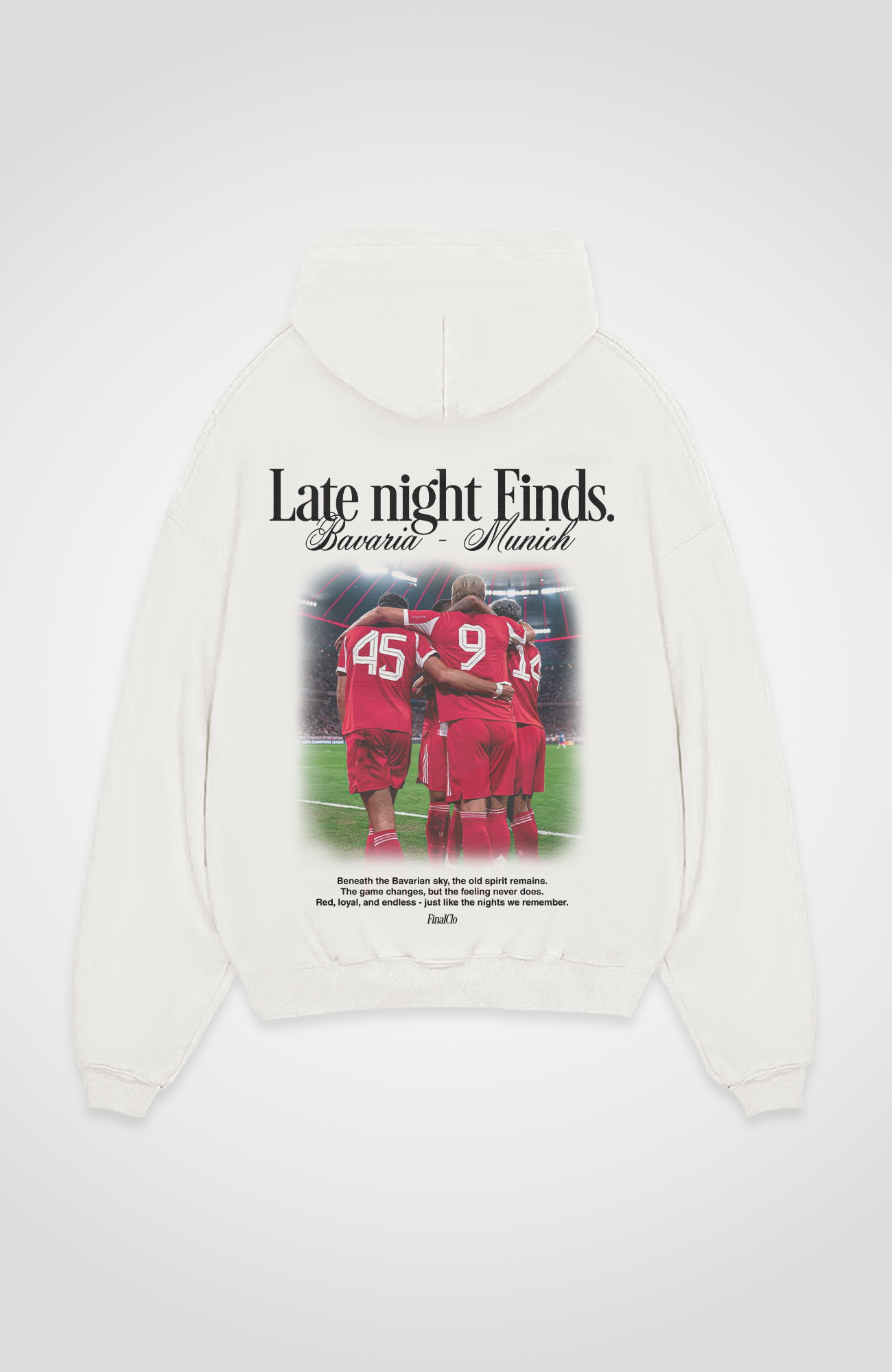 LATE NIGHT FINDS OVERSIZED HOODIE