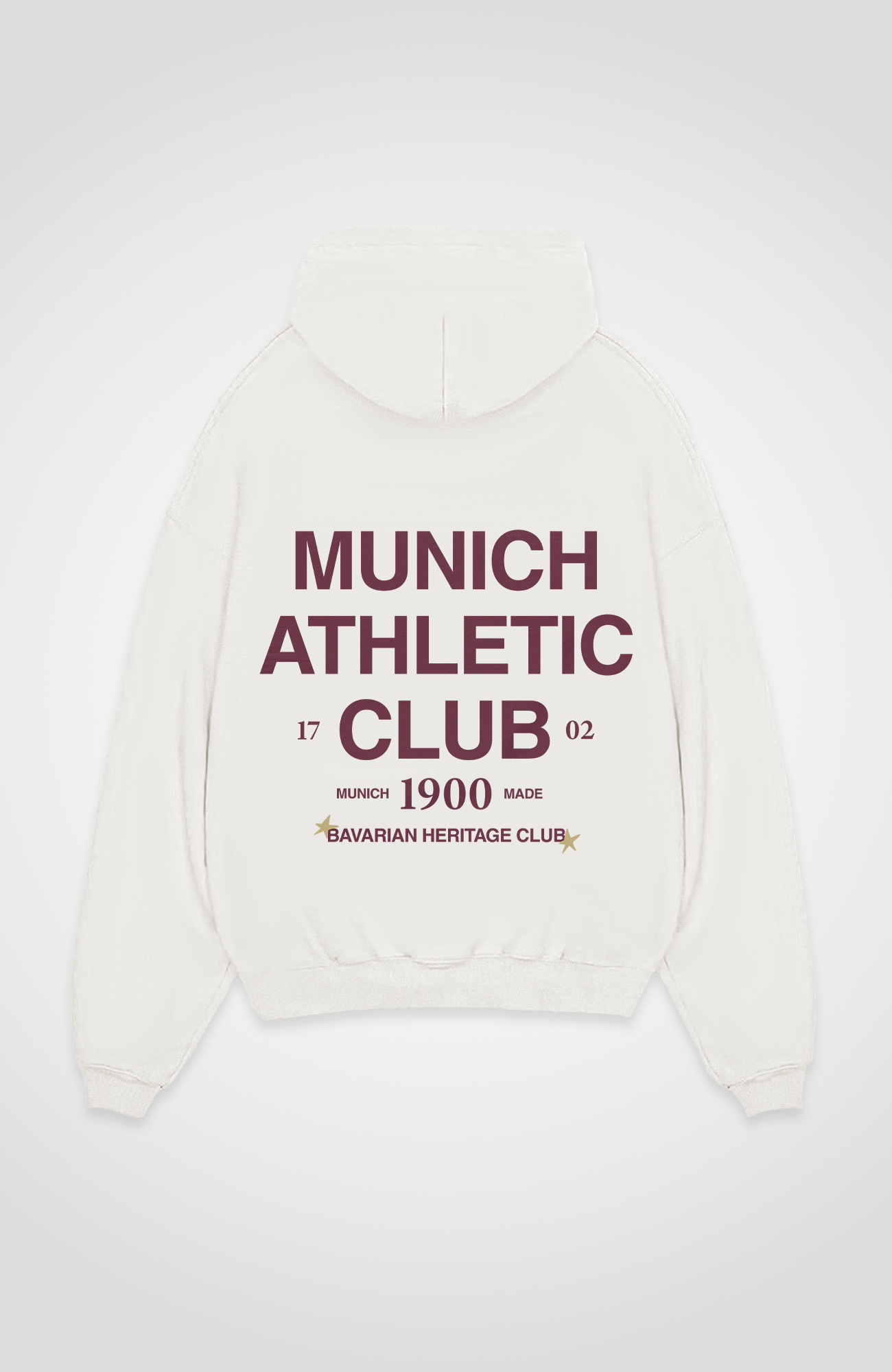 MUNICH ATHELETIC CLUB OVERSIZED HOODIE