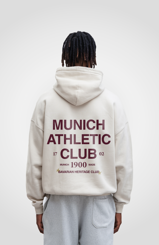 MUNICH ATHELETIC CLUB OVERSIZED HOODIE