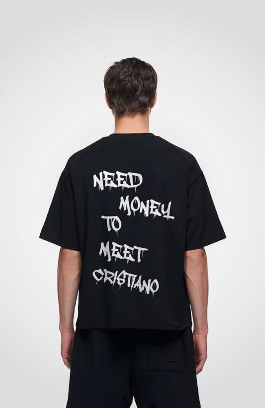 NEED MONEY CRISTIANO OVERSIZED SHIRT