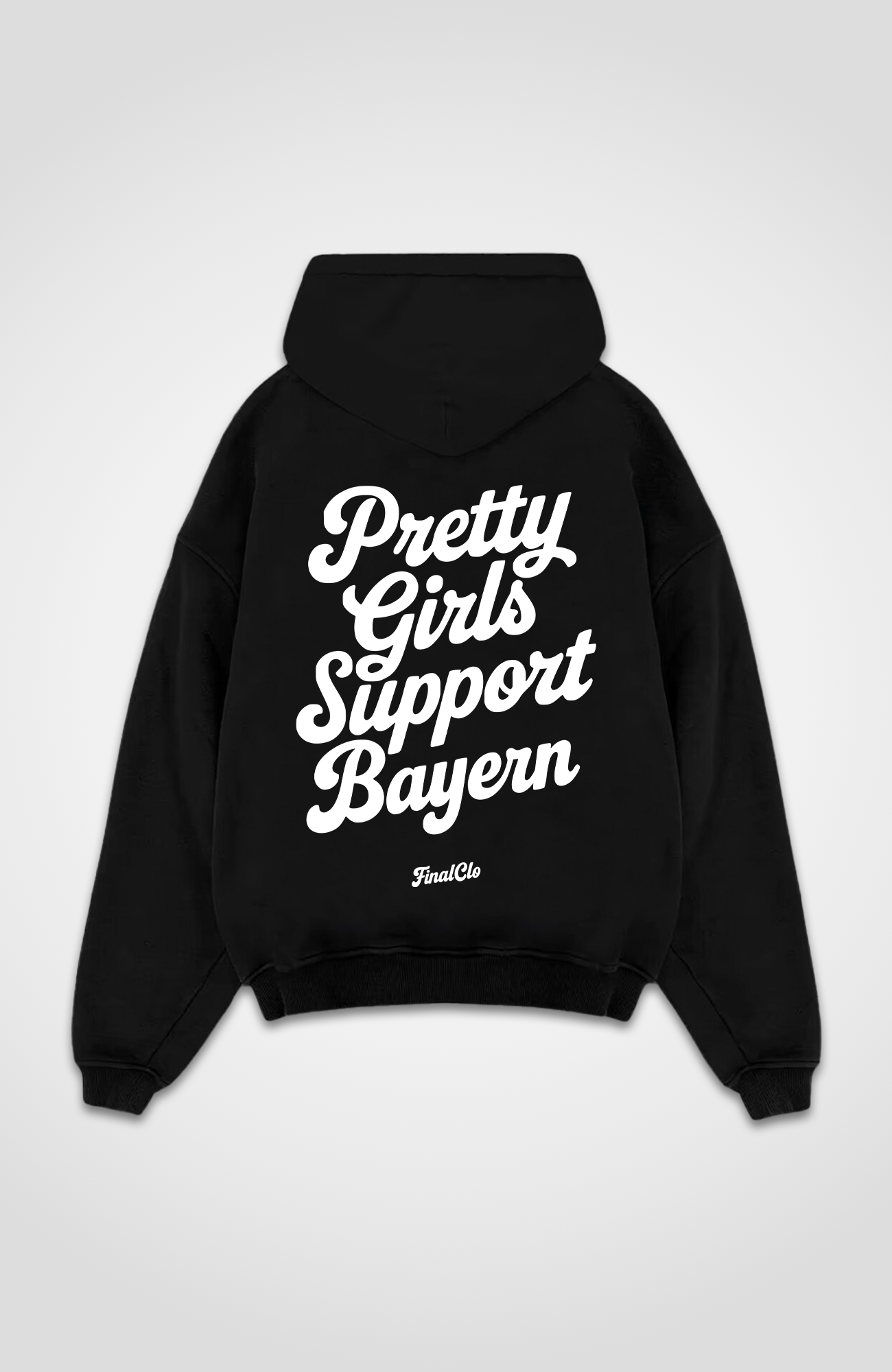 PRETTY GIRLS SUPPORT BAYERN OVERSIZED HOODIE