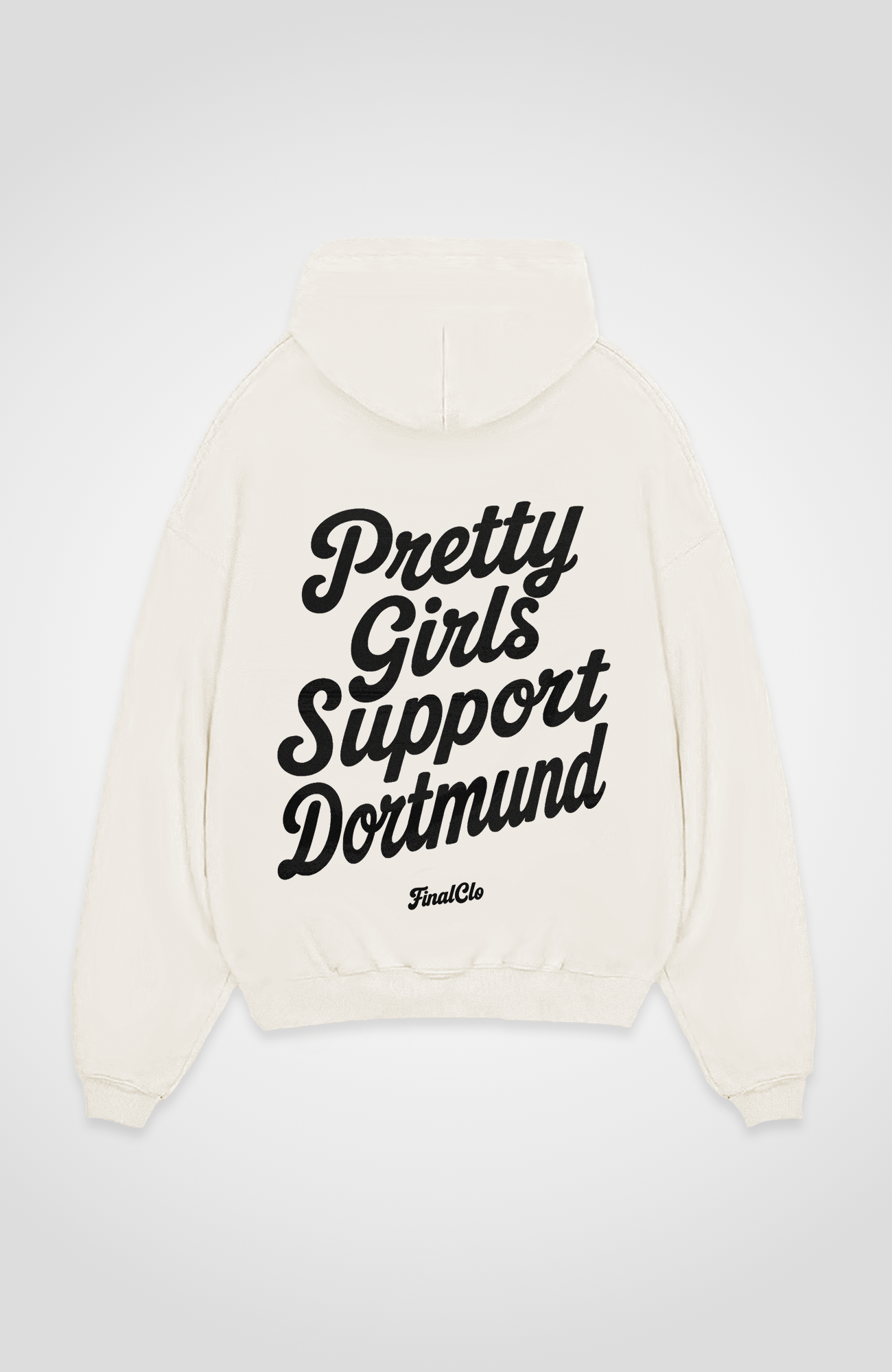 PRETTY GIRLS SUPPORT DORTMUND OVERSIZED HOODIE
