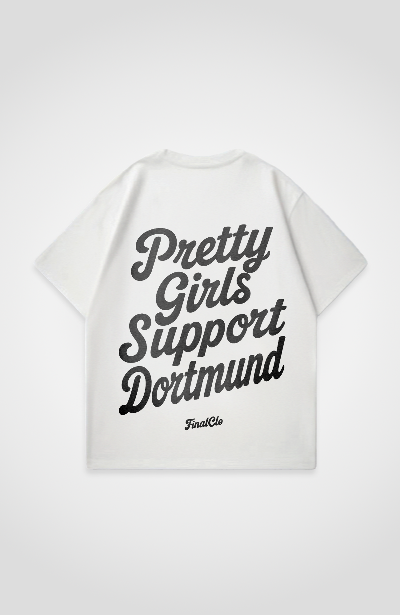 PRETTY GIRLS SUPPORT DORTMUND OVERSIZED SHIRT