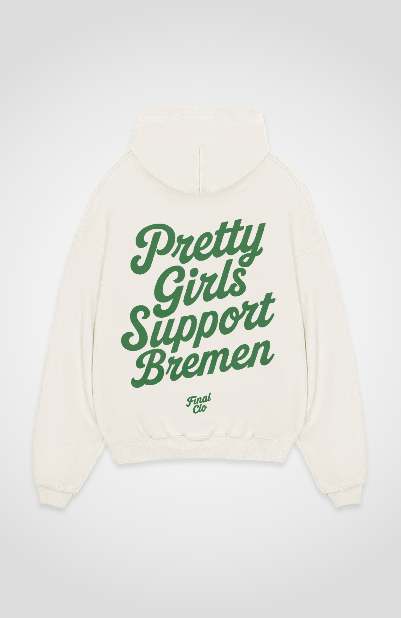 PRETTY GIRLS SUPPORT BREMEN OVERSIZED HOODIE