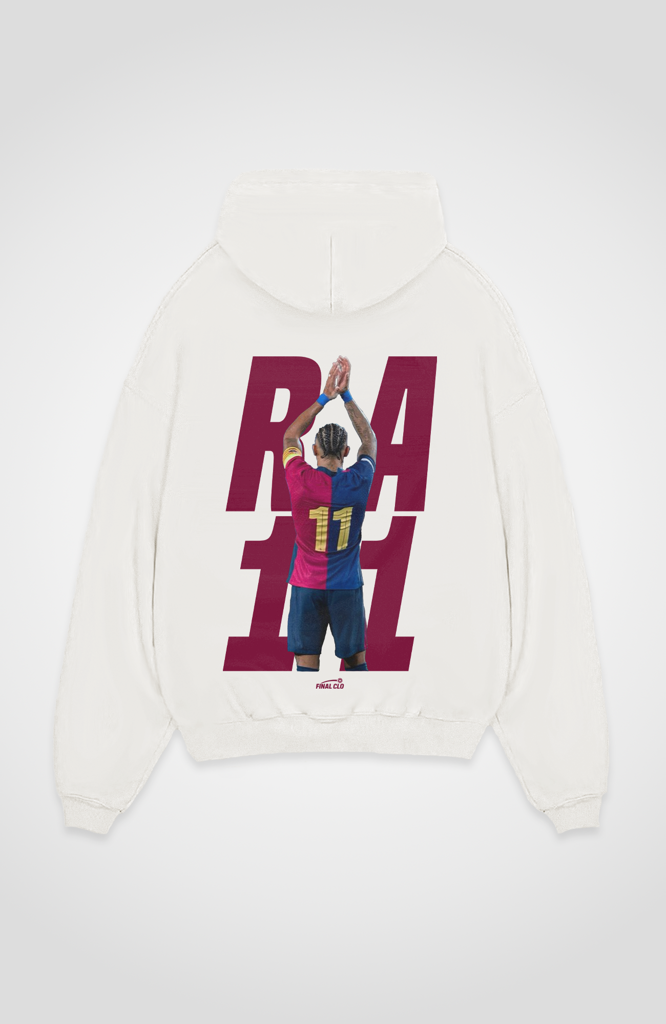 RA 11 FOOTBALL MERCH OVERSIZED HOODIE