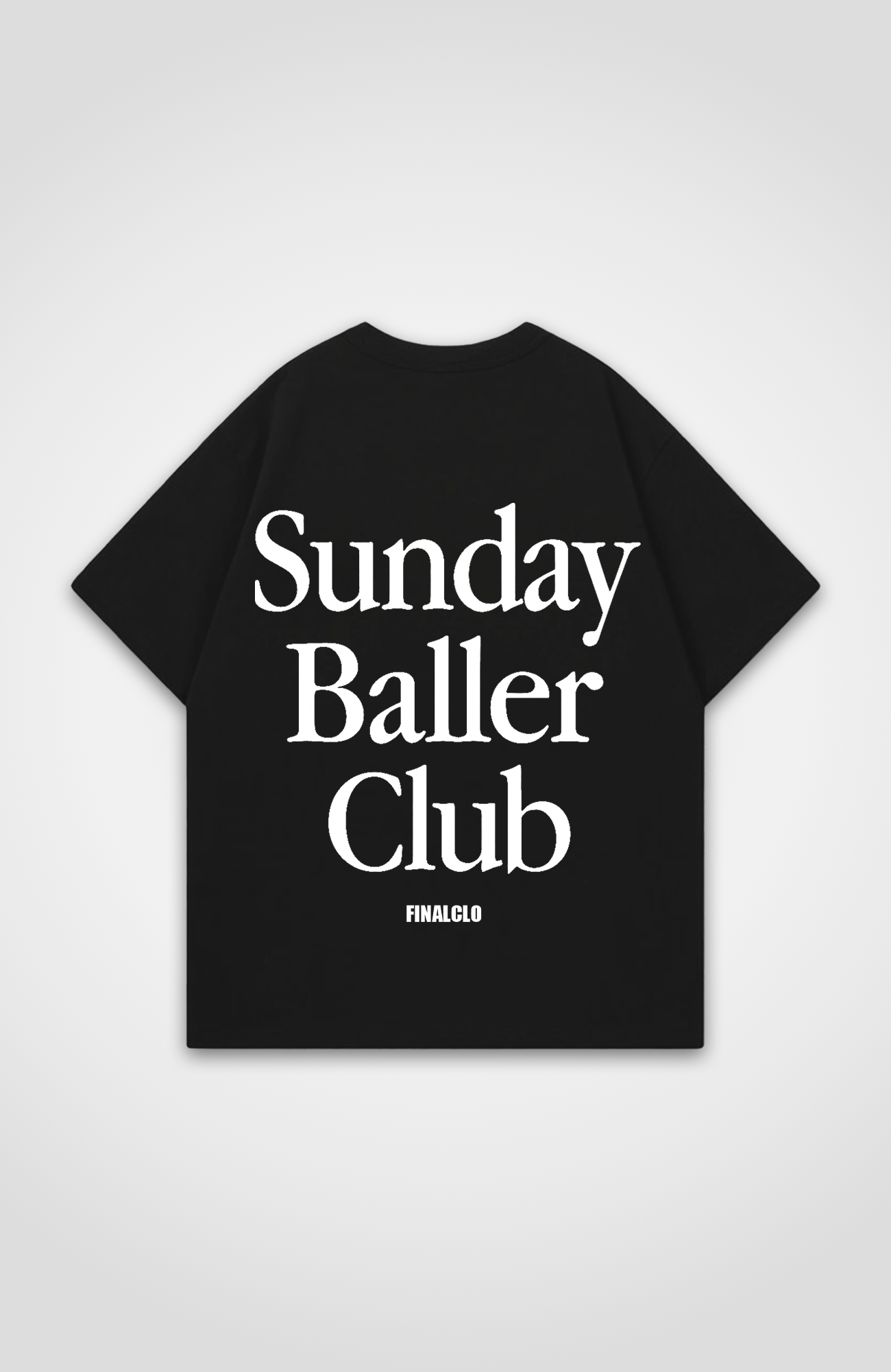 SUNDAY BALLER CLUB OVERSIZED SHIRT