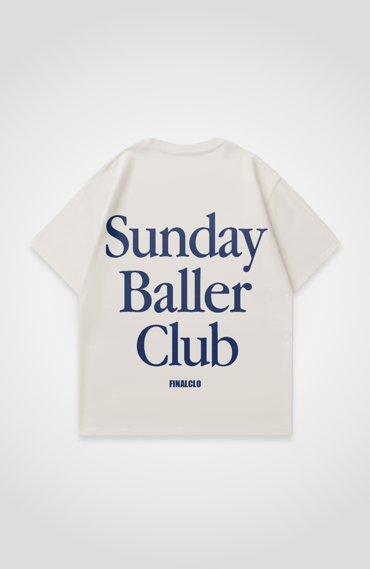SUNDAY BALLER CLUB OVERSIZED SHIRT
