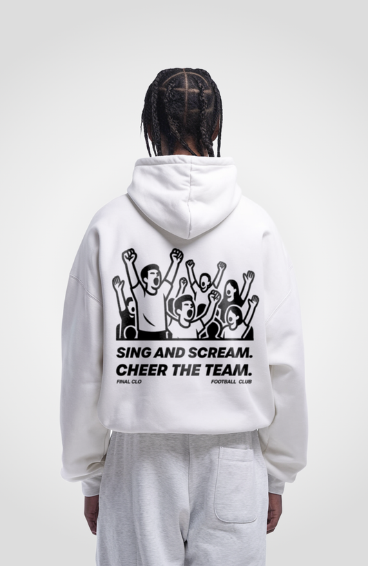 SING AND SCREAM OVERSIZED HOODIE