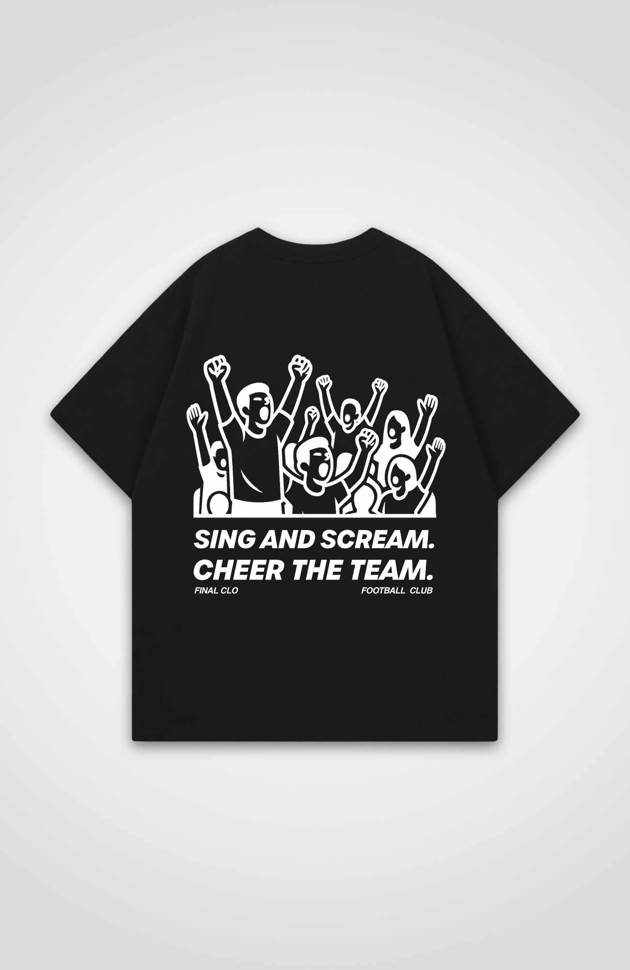 SIND AND SCREAM OVERSIZED SHIRT