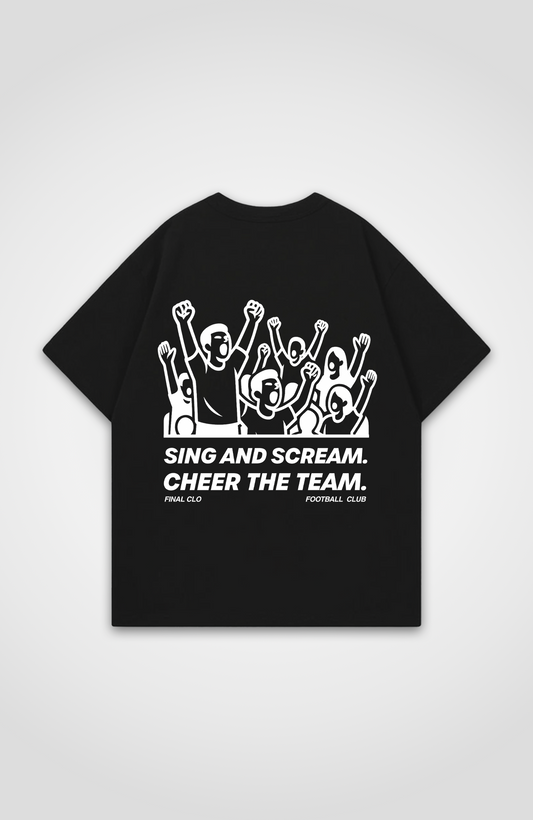 SIND AND SCREAM OVERSIZED SHIRT