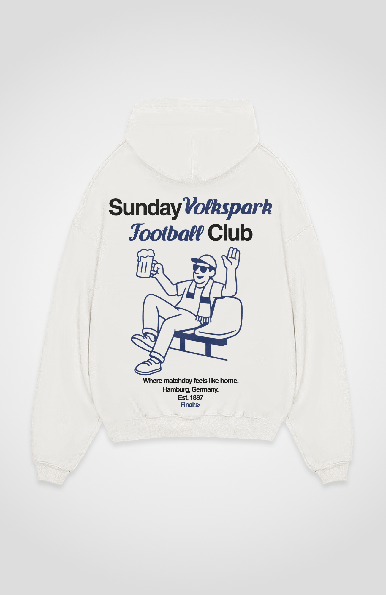 SUNDAY VOLKSPARK FOOTBALL CLUB OVERSIZED HOODIE
