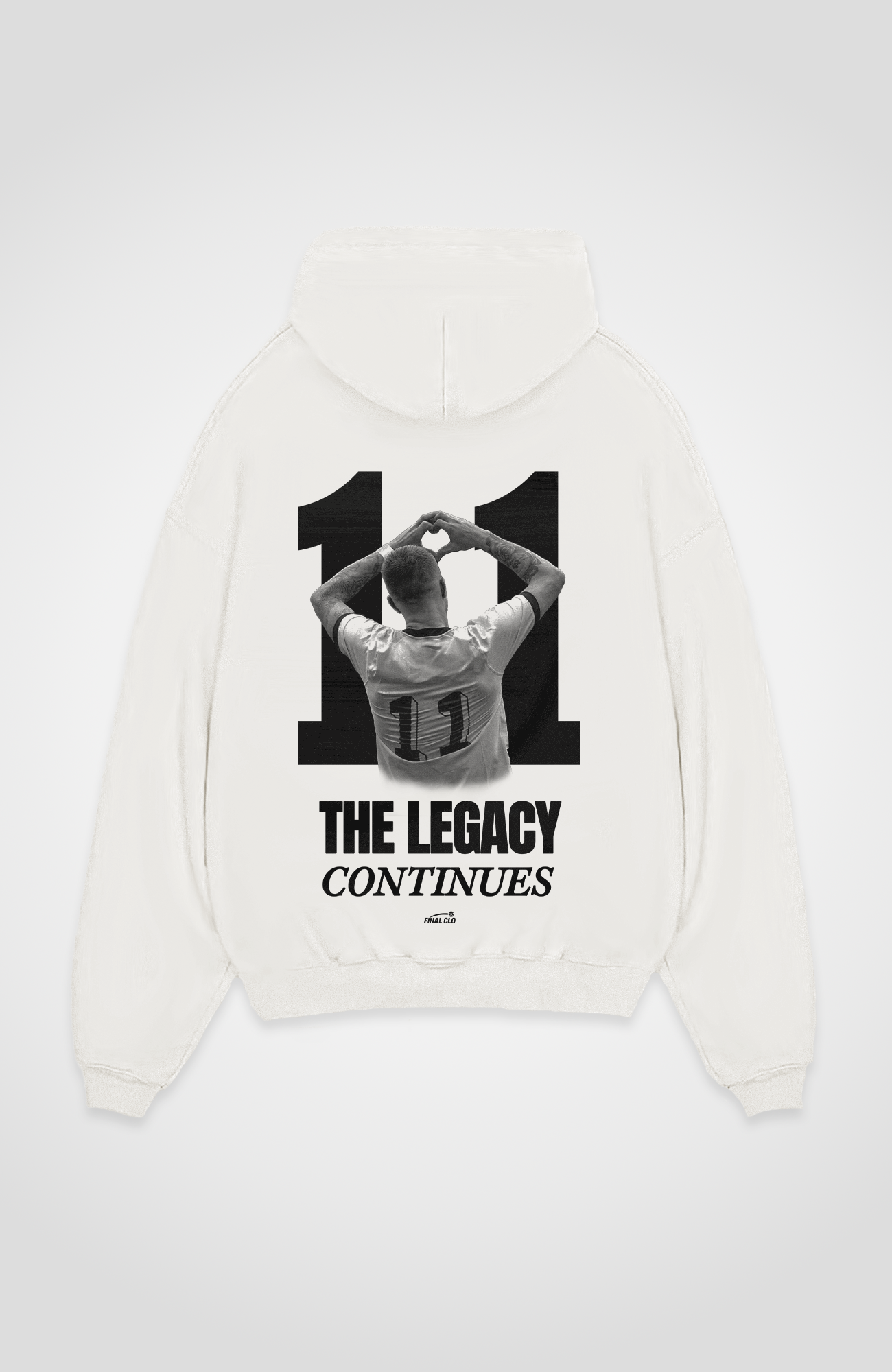 THE LEGACY CONTINUES DORTMUND MERCH OVERSIZED HOODIE
