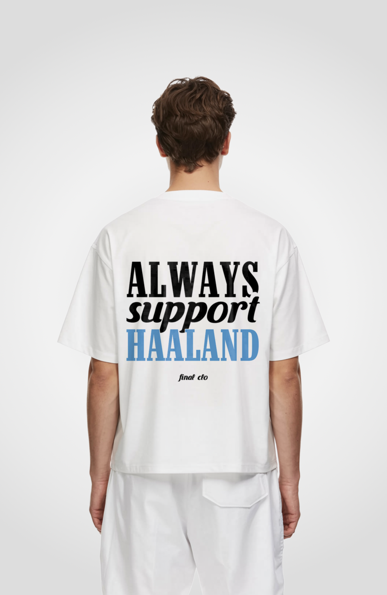 SUPPORT HAALAND OVERSIZED SHIRT
