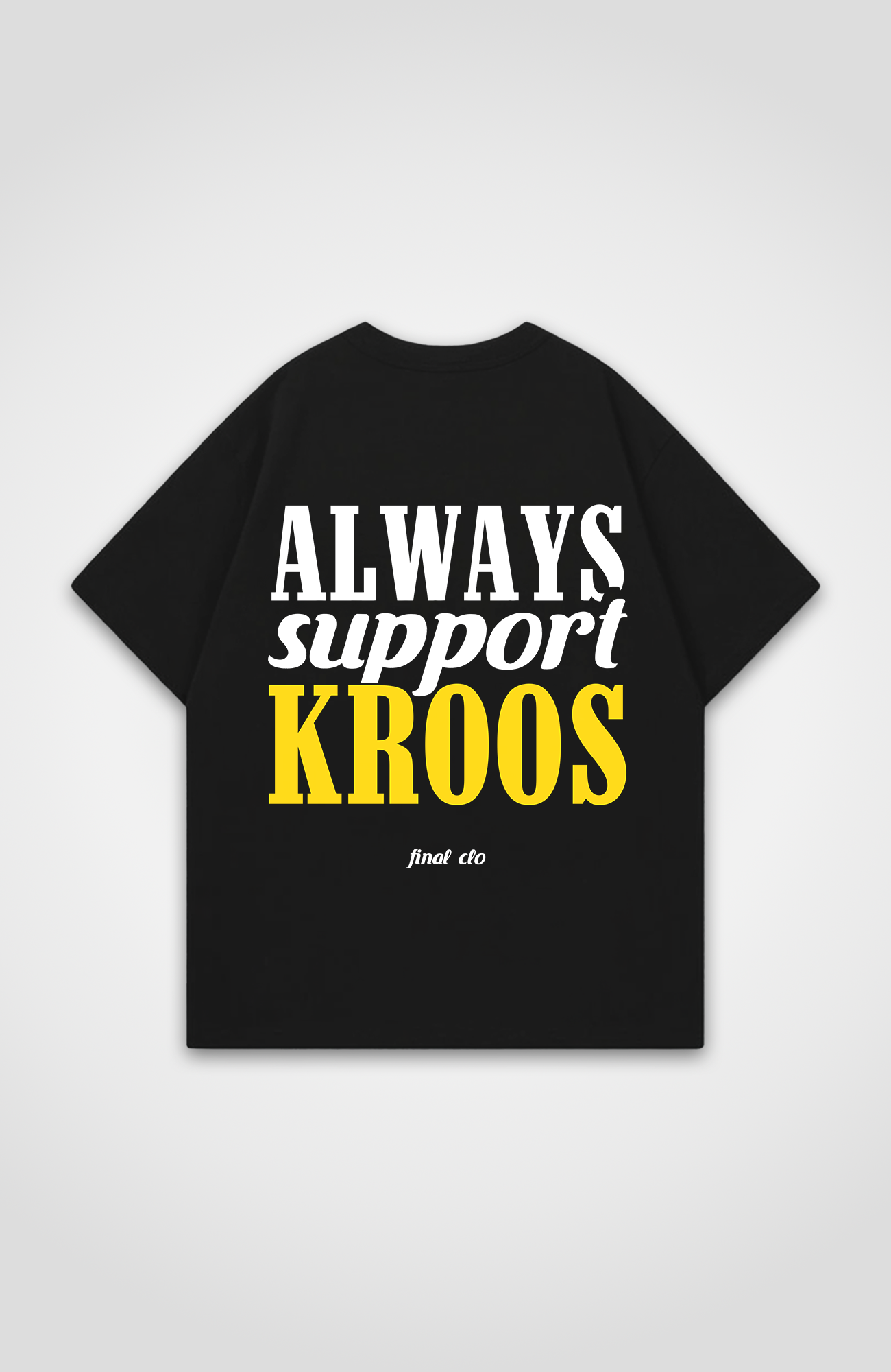 SUPPORT KROOS OVERSIZED SHIRT