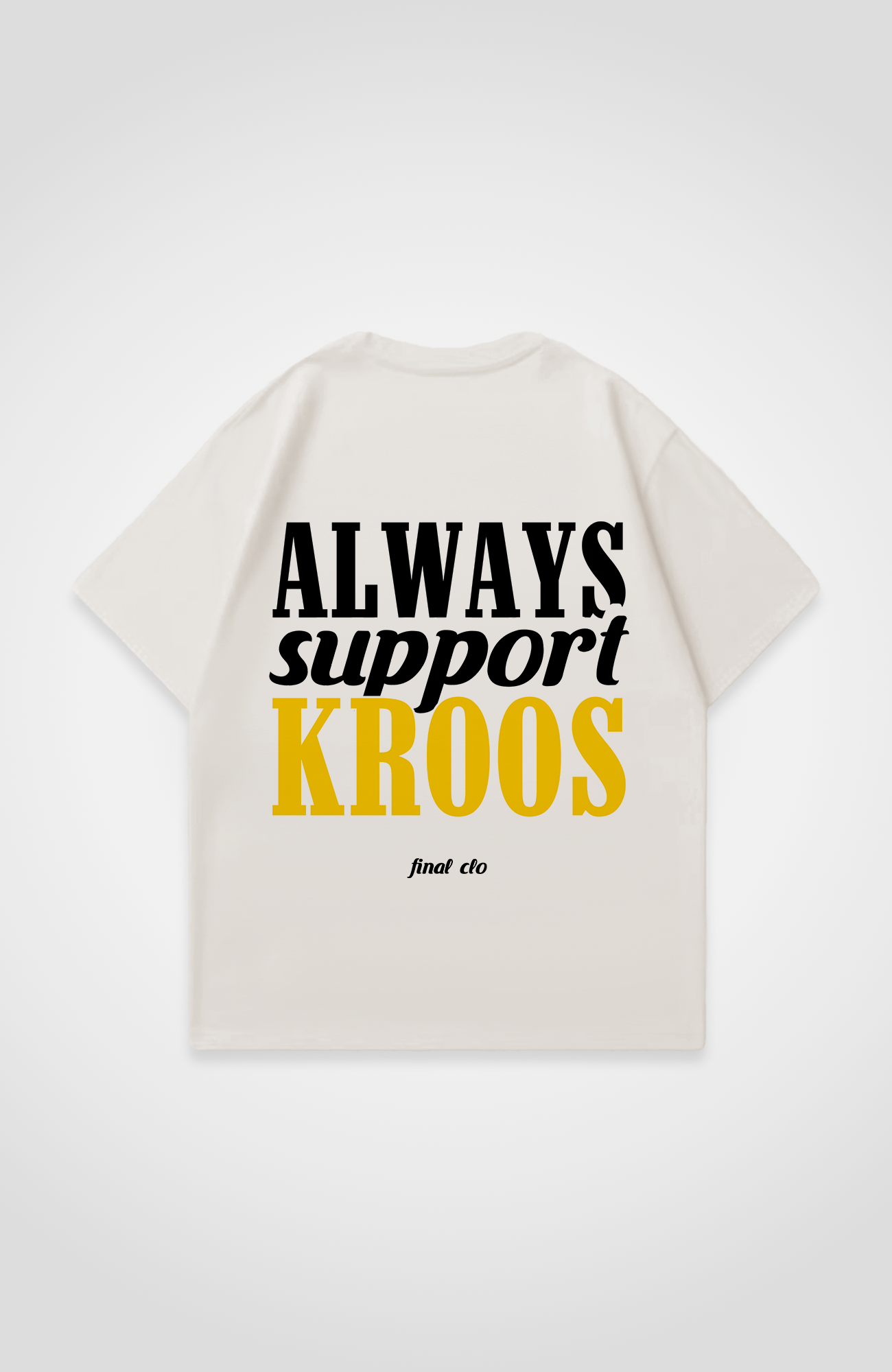 SUPPORT KROOS OVERSIZED SHIRT
