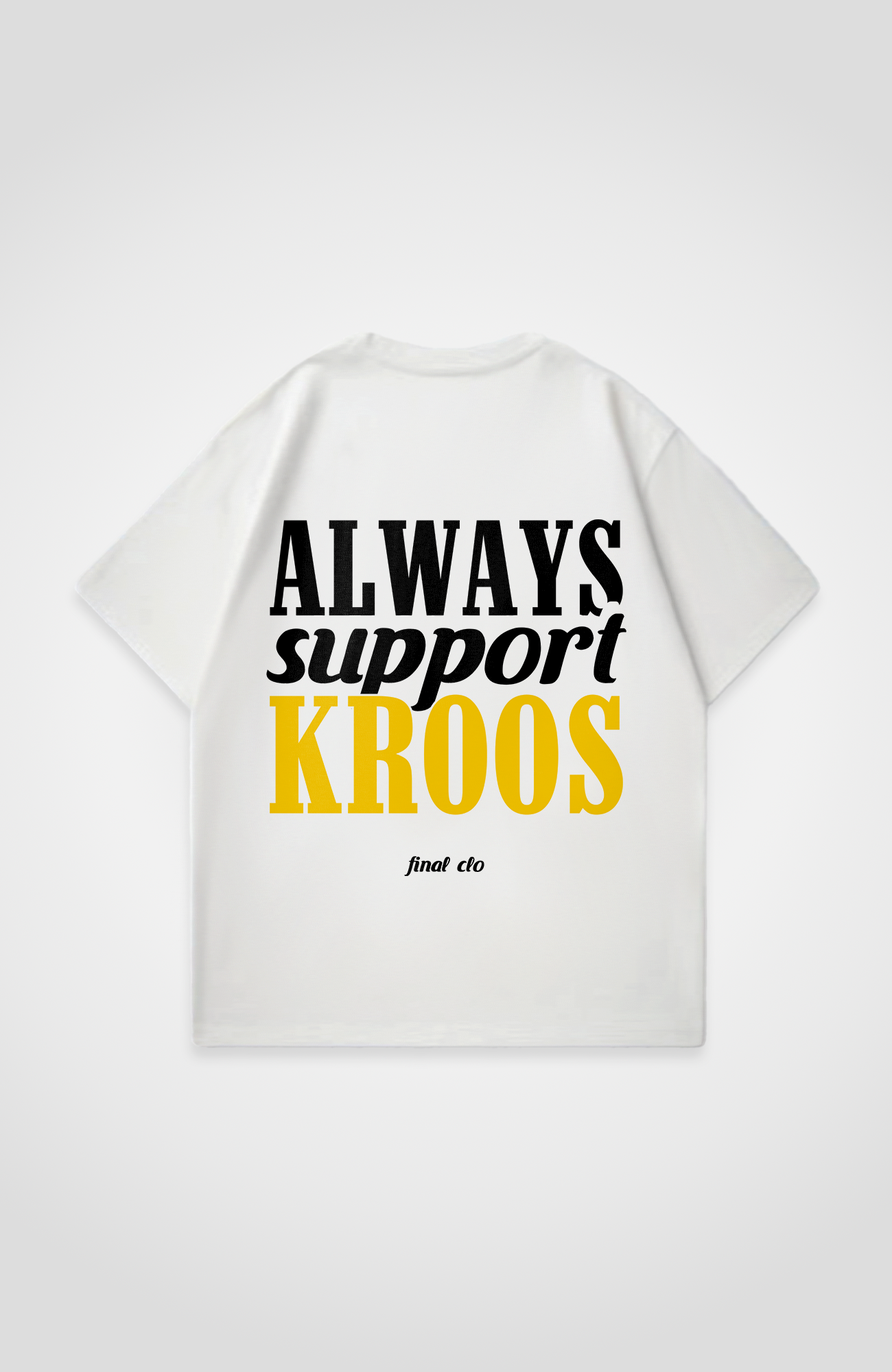 SUPPORT KROOS OVERSIZED SHIRT