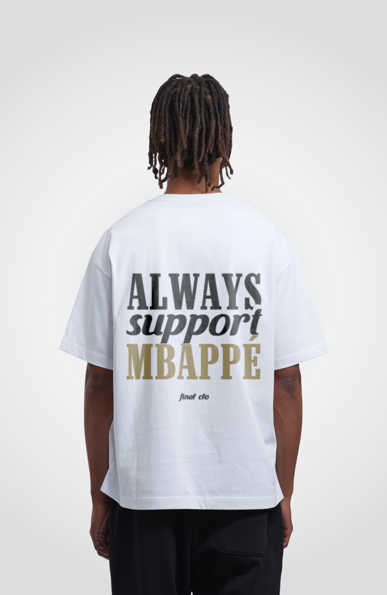SUPPORT MBAPPÉ OVERSIZED SHIRT