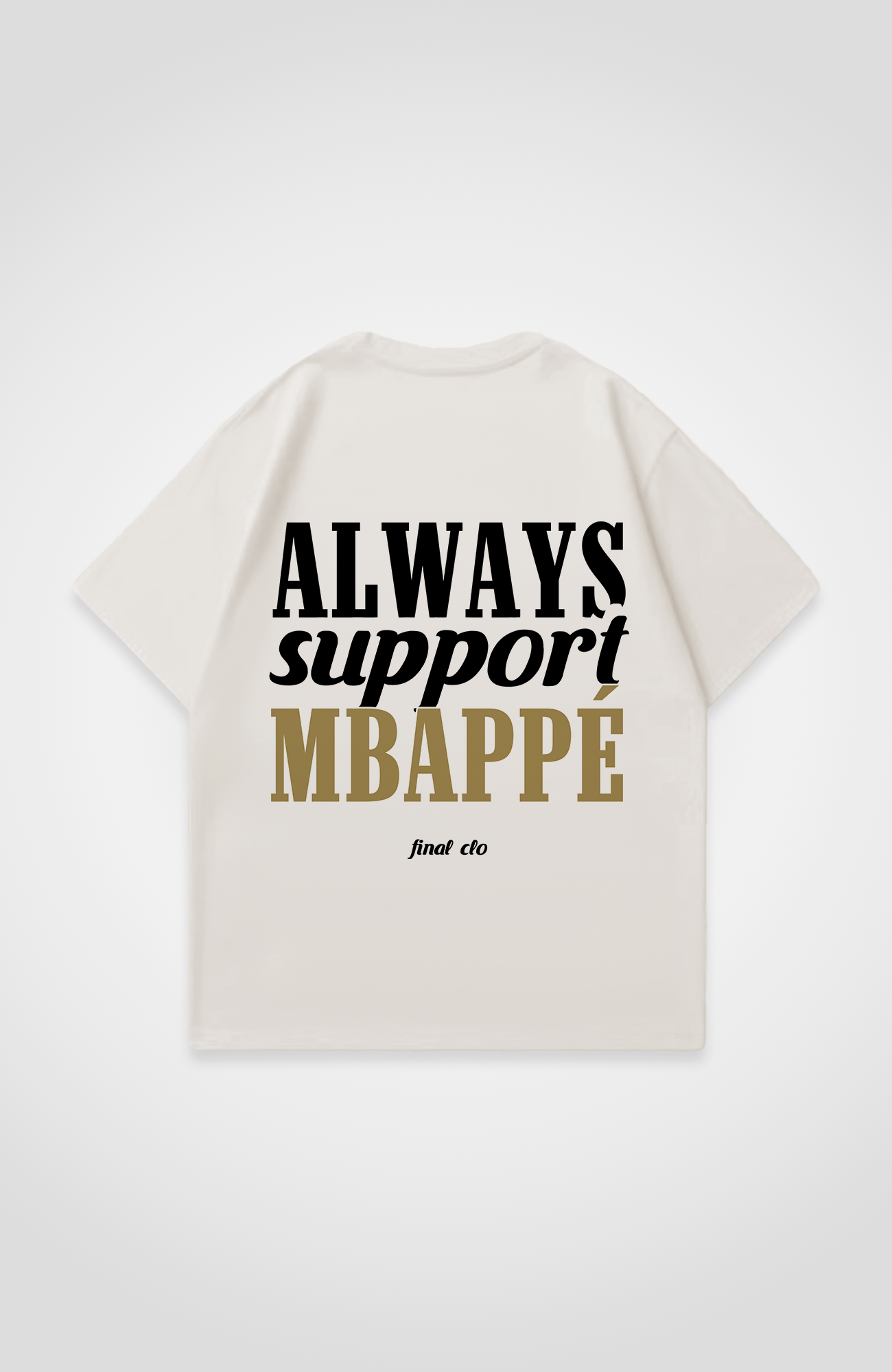 SUPPORT MBAPPÉ OVERSIZED SHIRT