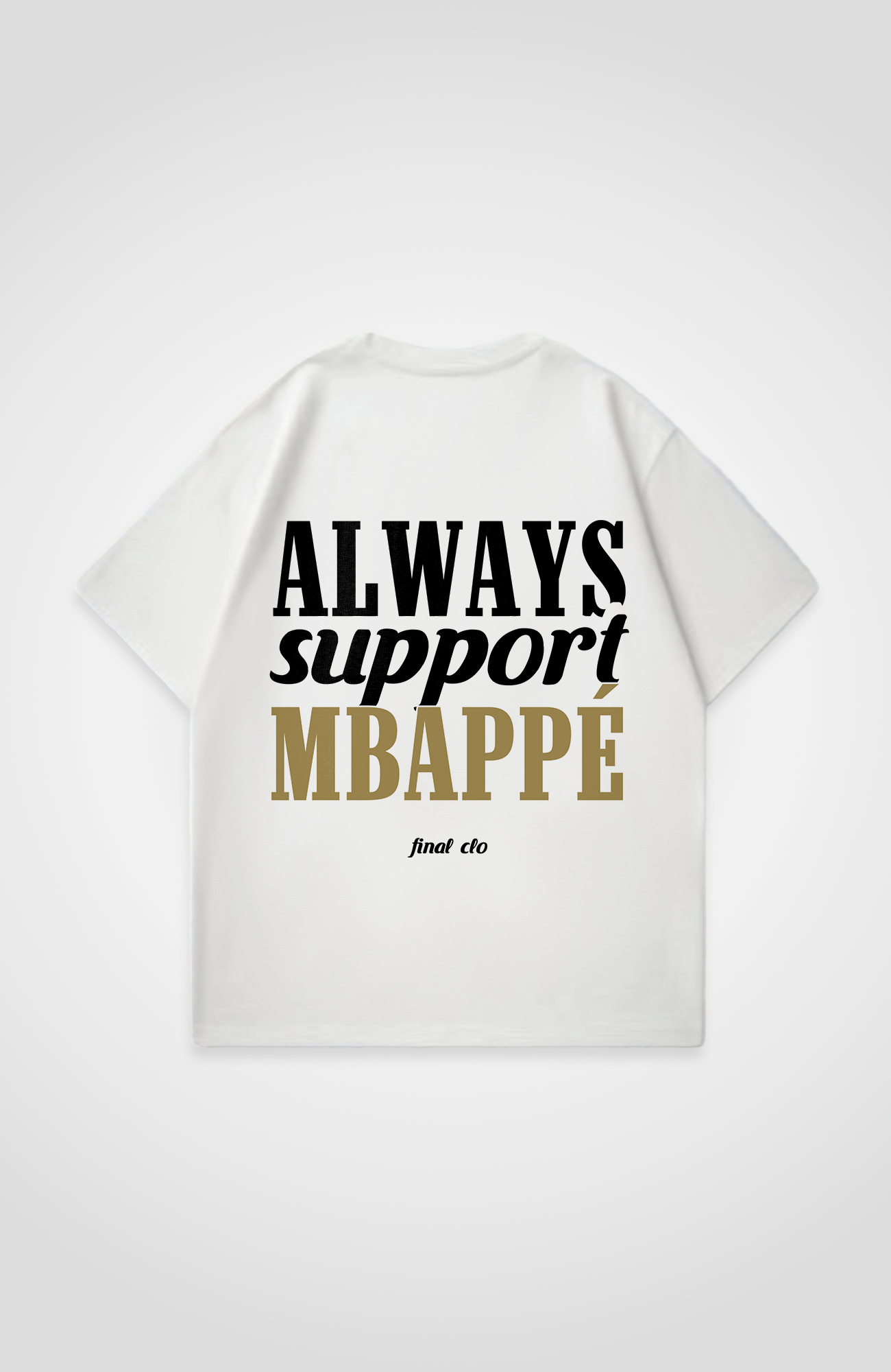 SUPPORT MBAPPÉ OVERSIZED SHIRT