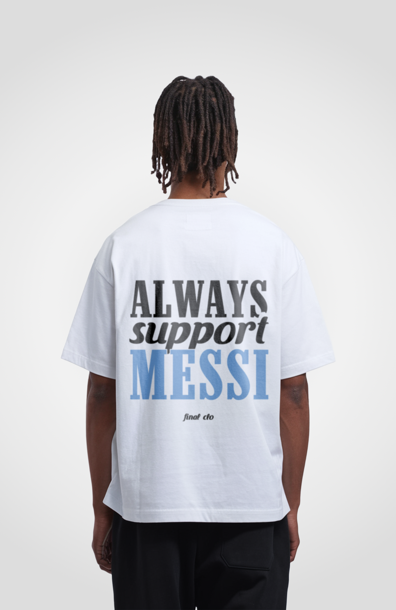 SUPPORT MESSI OVERSIZED SHIRT