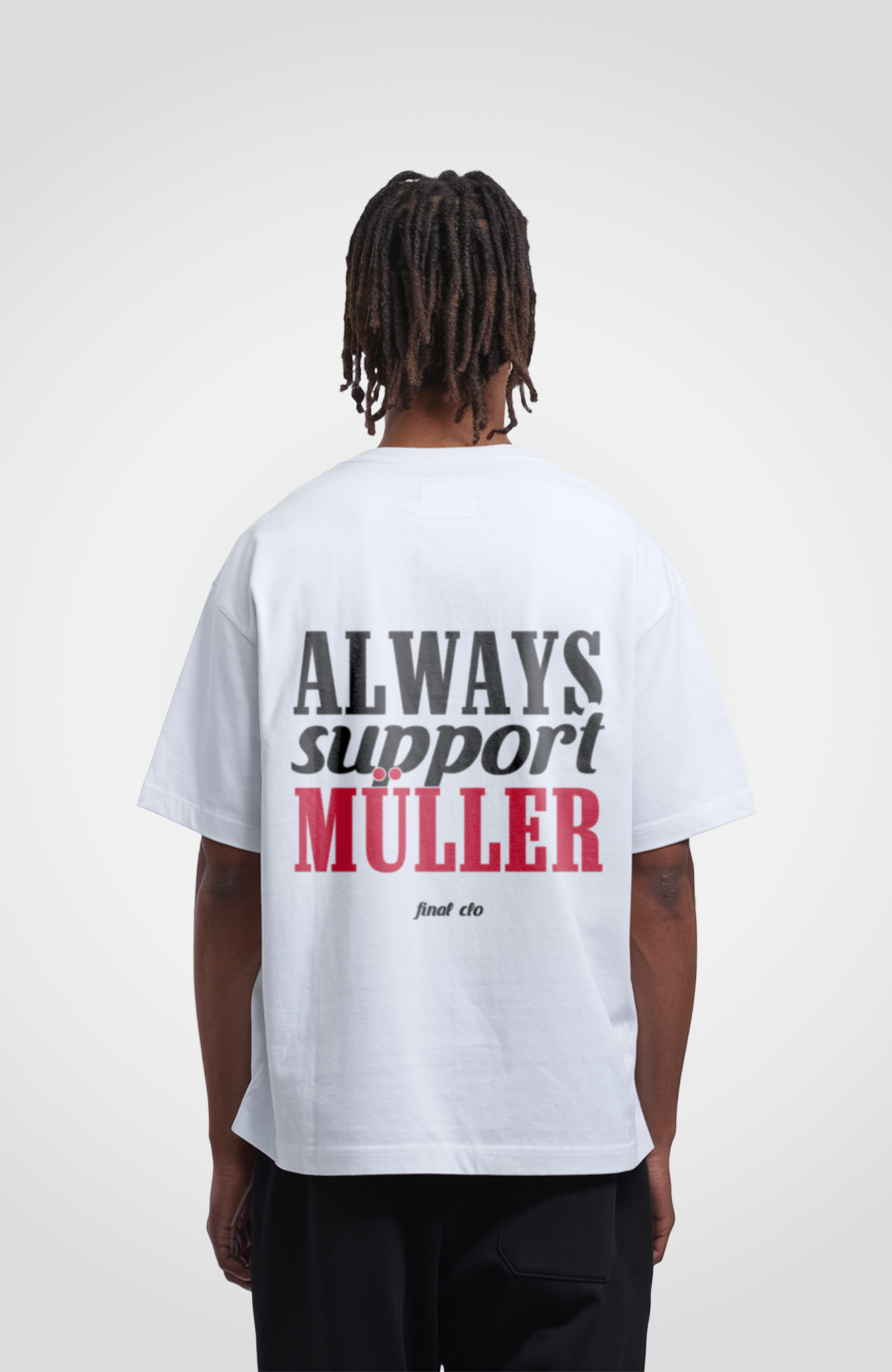 SUPPORT MÜLLER OVERSIZED SHIRT