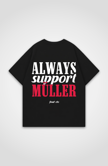 SUPPORT MÜLLER OVERSIZED SHIRT