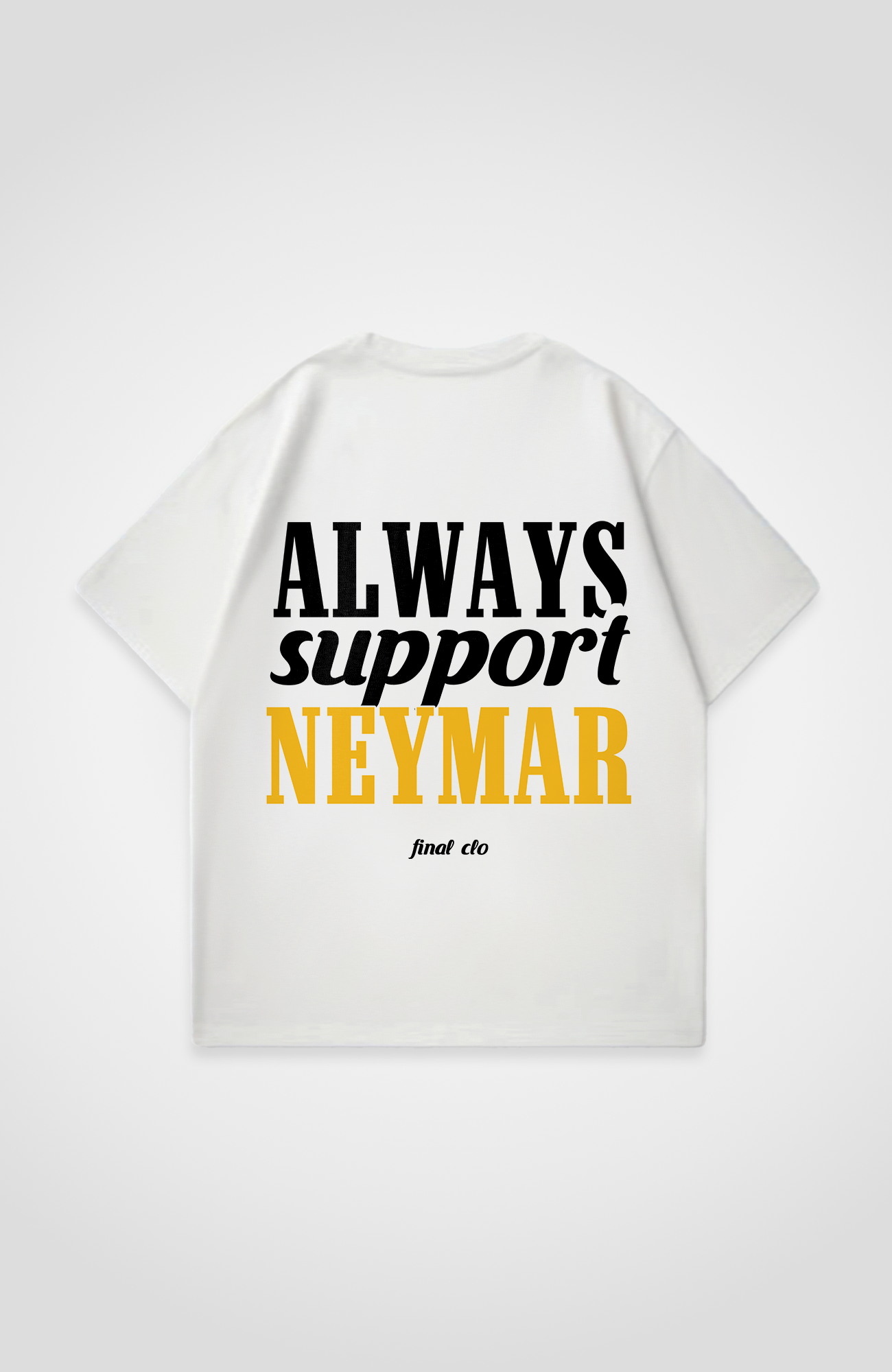 SUPPORT NEYMAR OVERSIZED SHIRT