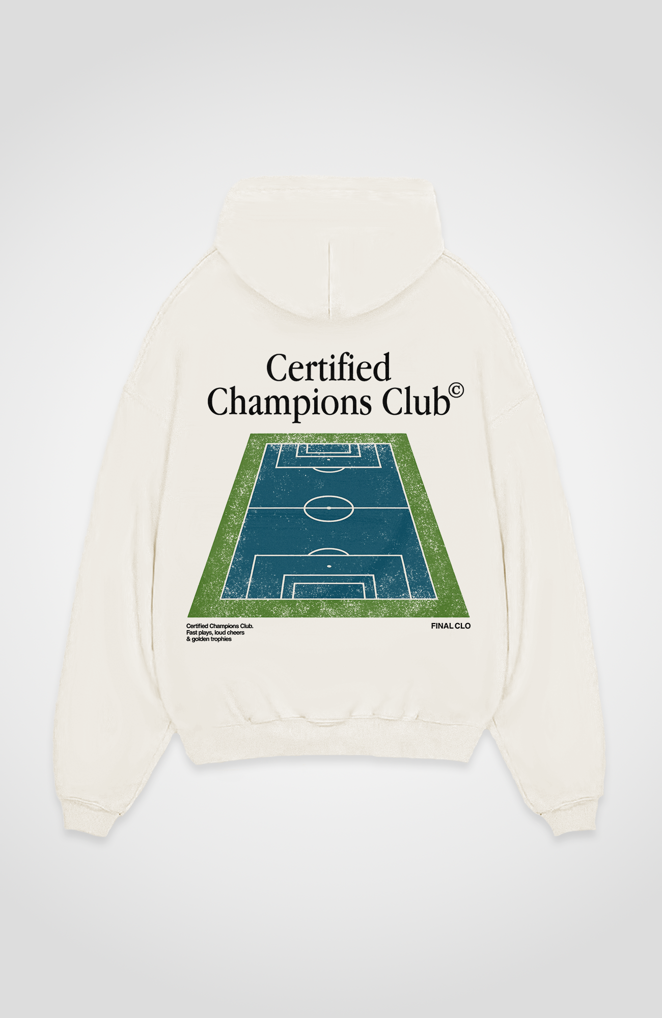 CHAMPIONS CLUB OVERSIZED HOODIE