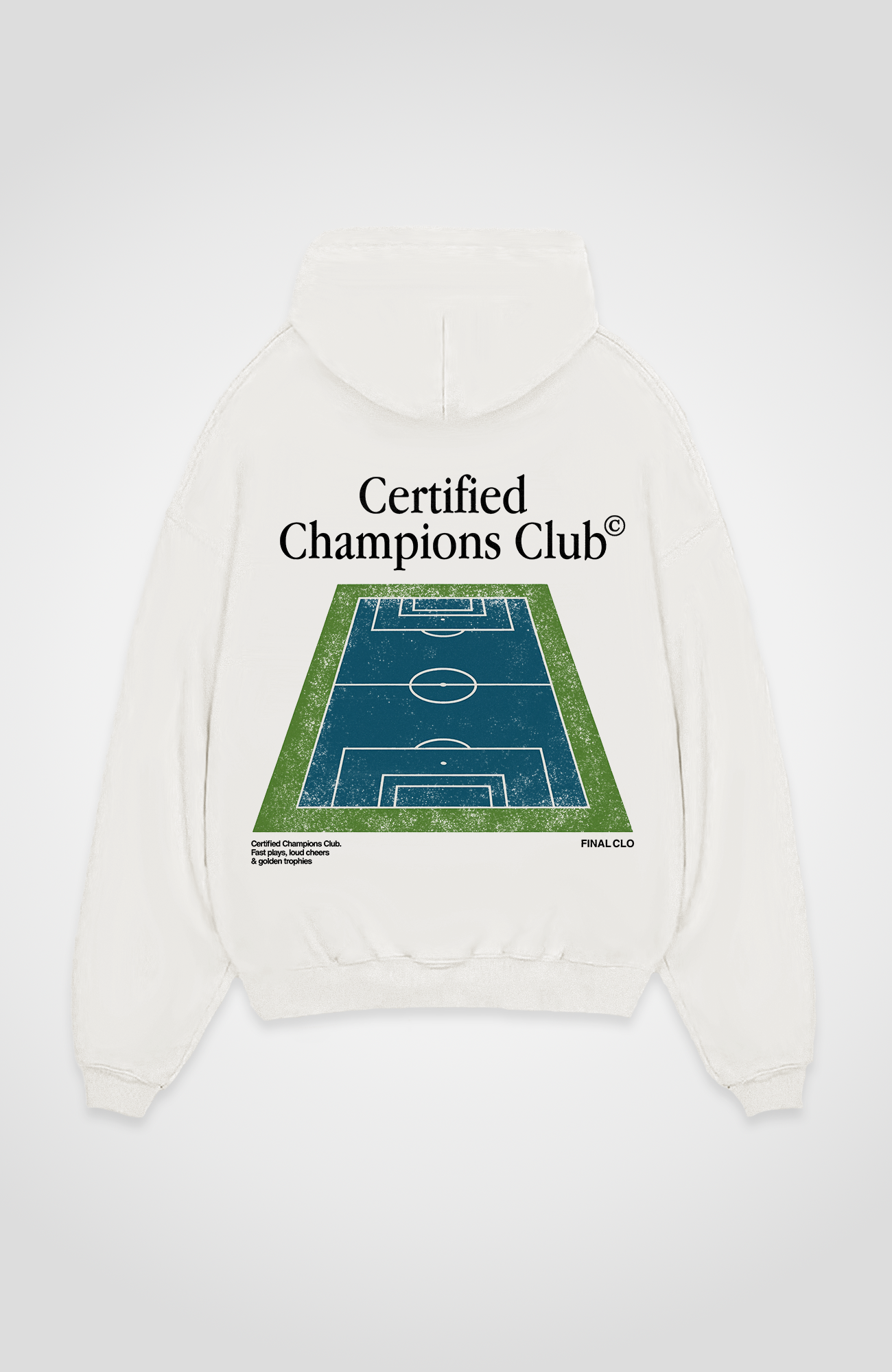 CHAMPIONS CLUB OVERSIZED HOODIE