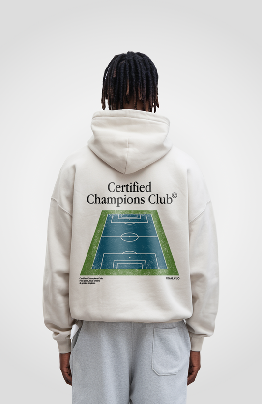 CHAMPIONS CLUB OVERSIZED HOODIE
