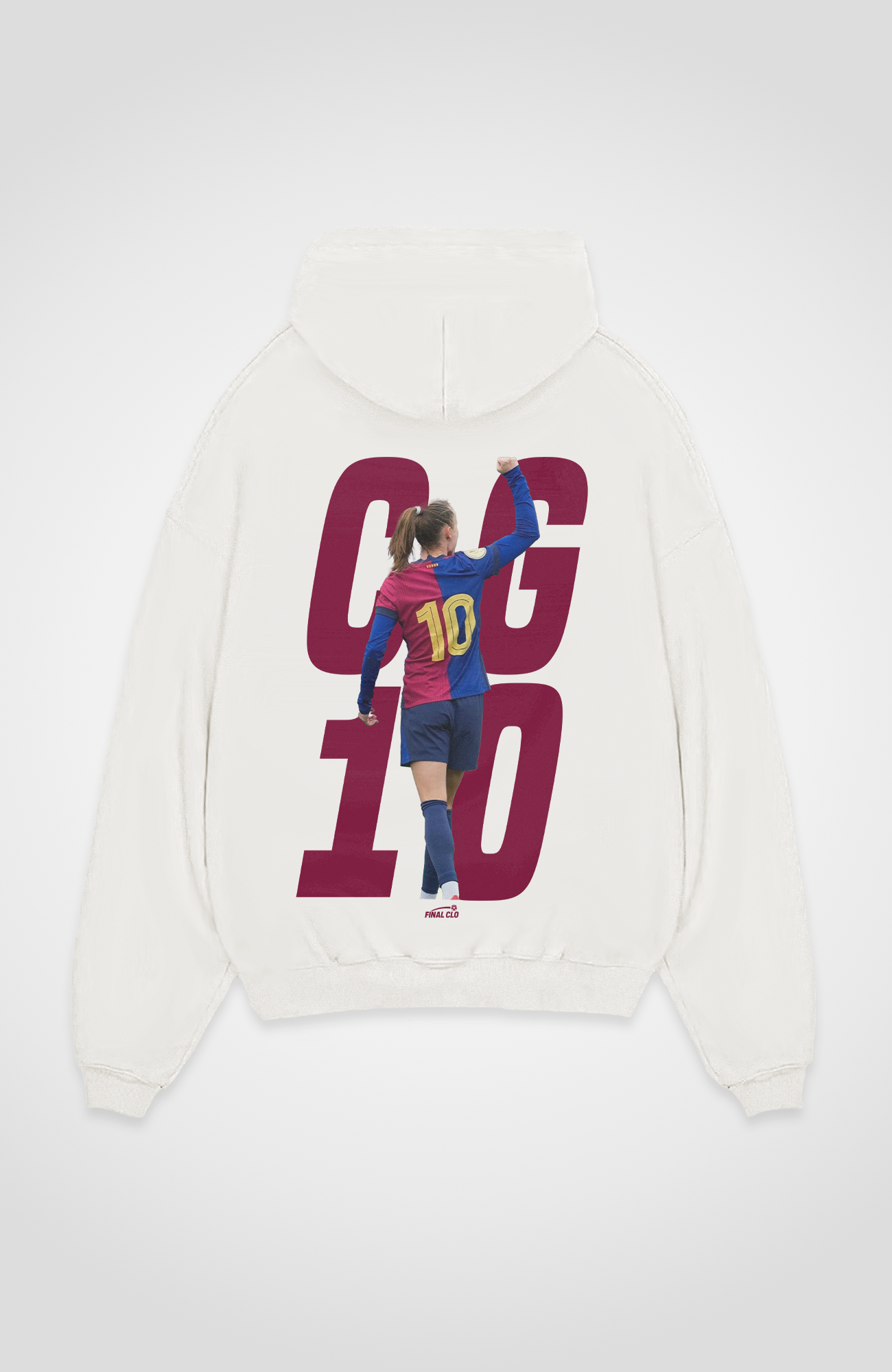 CG 10 FOOTBALL MERCH OVERSIZED HOODIE