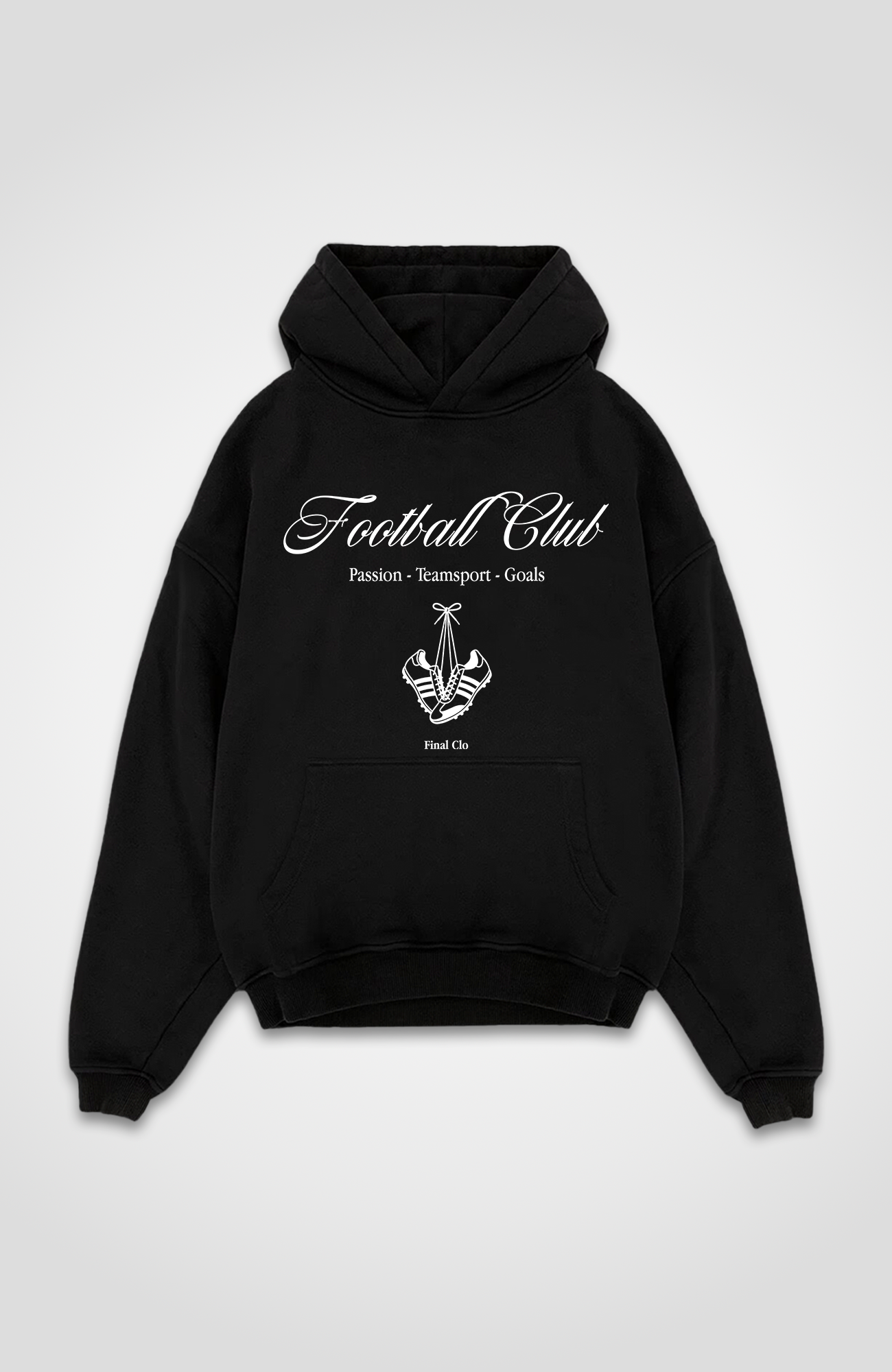 FOOTBALL CLUB OVERSIZED HOODIE