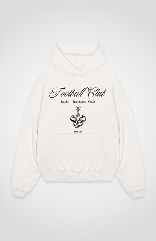 FOOTBALL CLUB OVERSIZED HOODIE