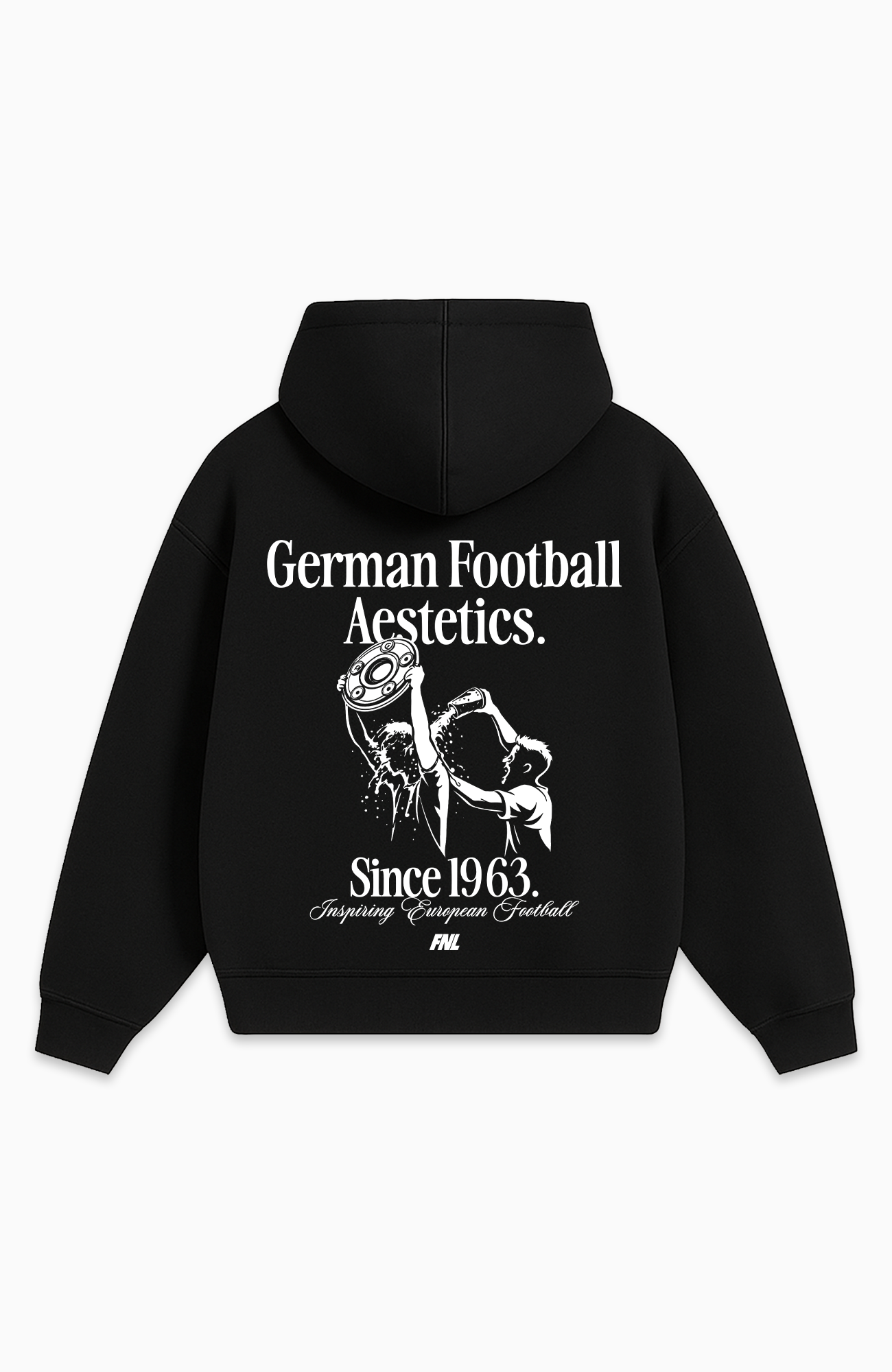 GERMAN FOOTBALL AESTETICS OVERSIZED HOODIE