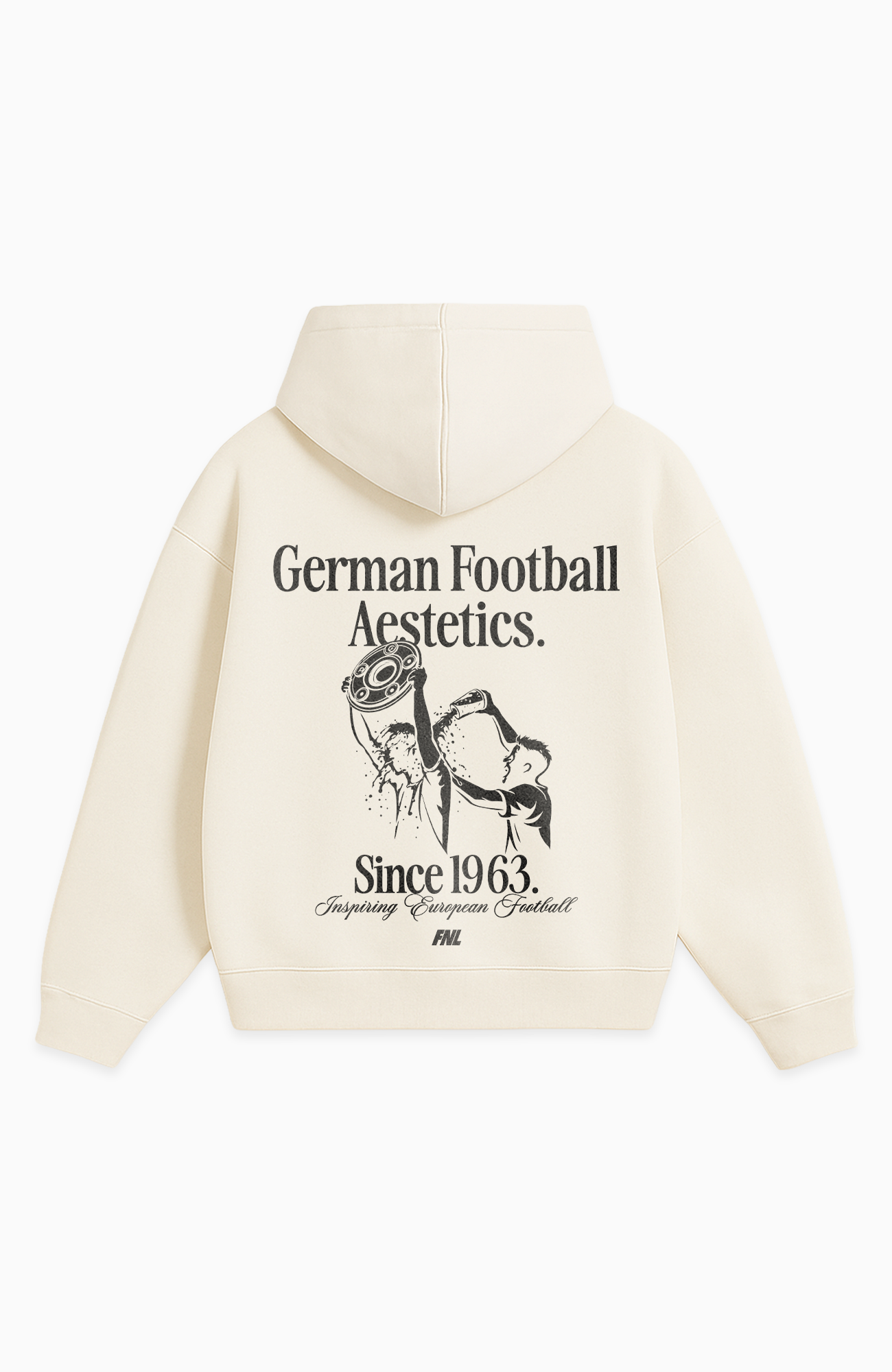 GERMAN FOOTBALL AESTETICS OVERSIZED HOODIE