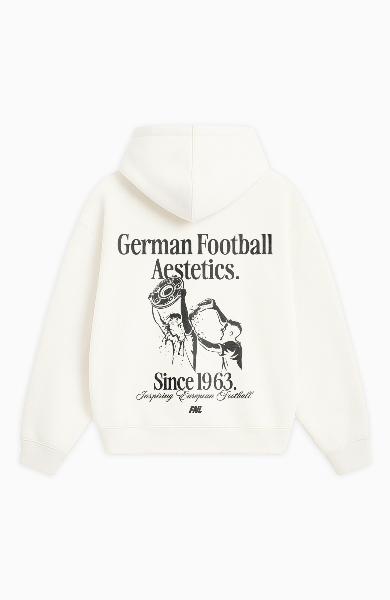 GERMAN FOOTBALL AESTETICS OVERSIZED HOODIE