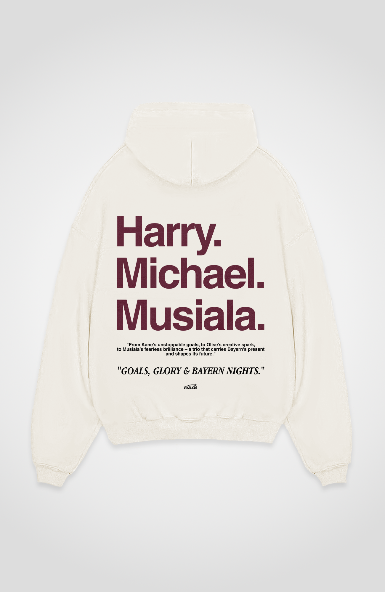 HARRY MICHAEL MUSIALA OVERSIZED HOODIE
