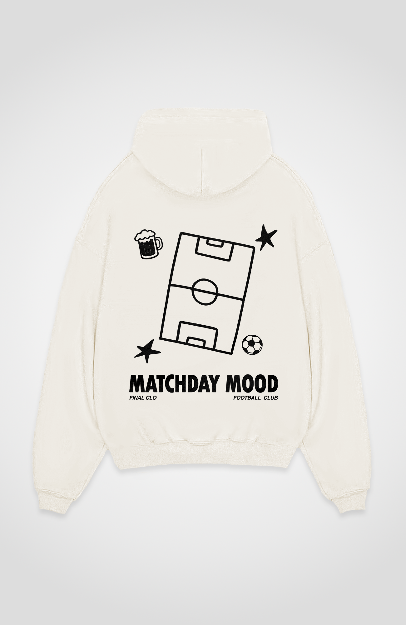 MATCHDAY MOOD OVERSIZED HOODIE
