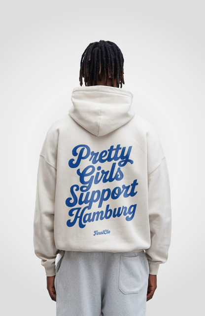 PRETTY GIRLS SUPPORT HAMBURG OVERSIZED HOODIE