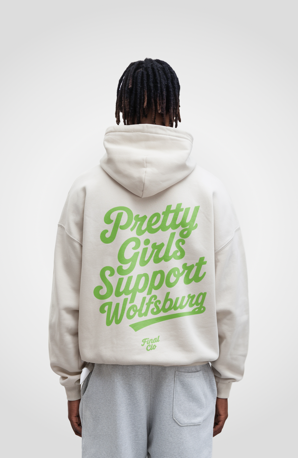 PRETTY GIRLS SUPPORT WOLFSBURG OVERSIZED HOODIE